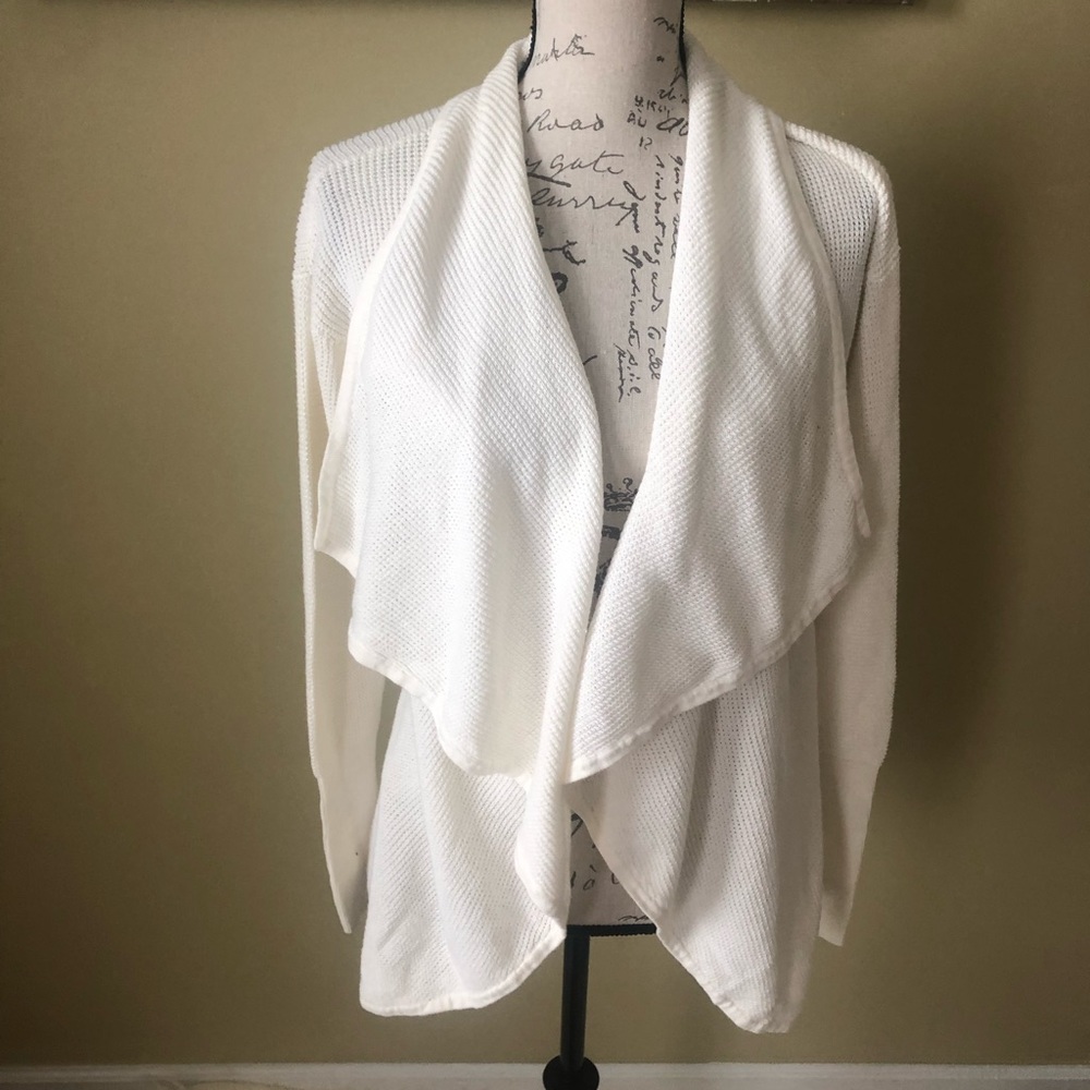 Express waffle knit sweater